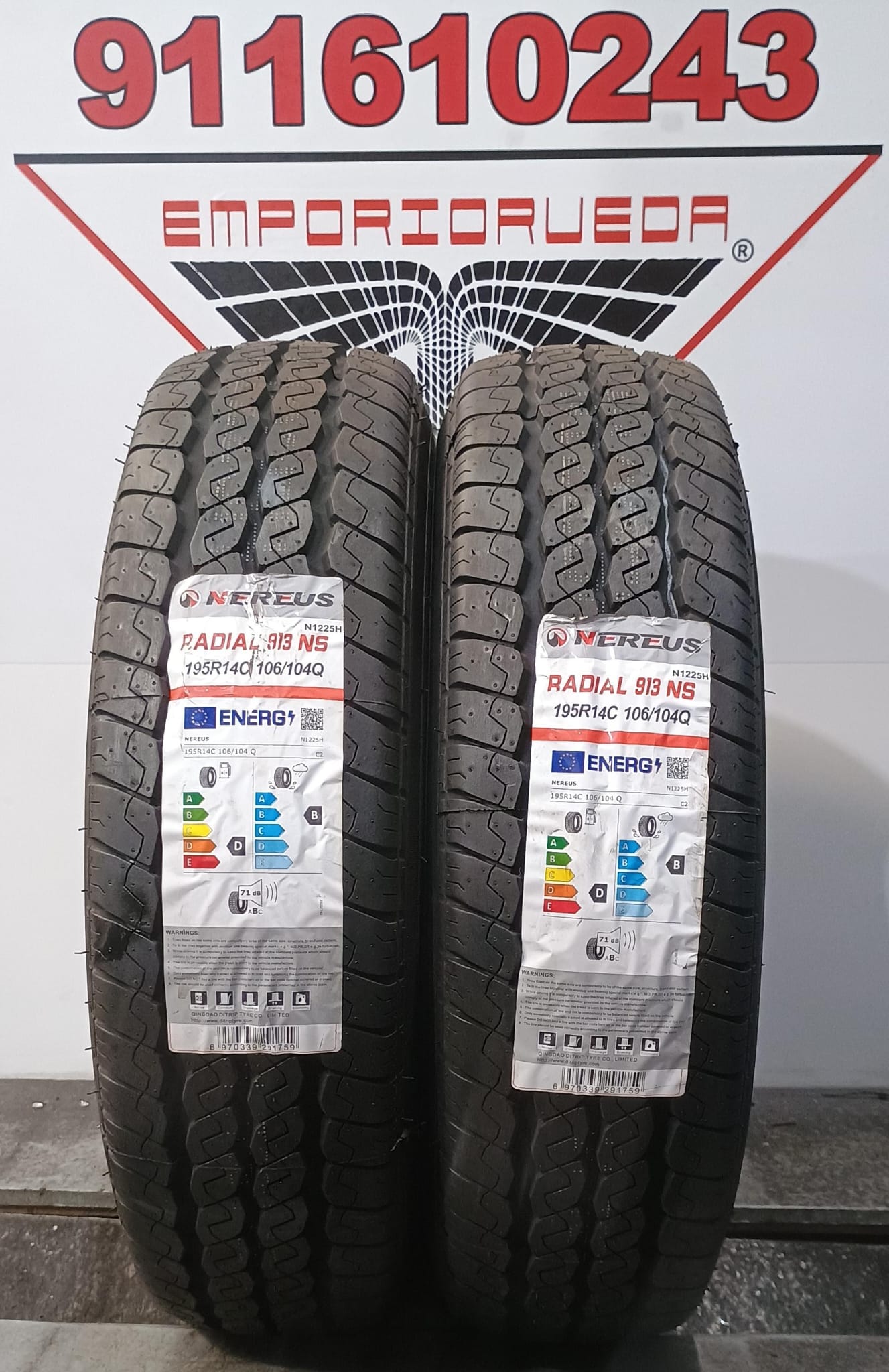NEREUS  195/80 R14C 106/104 Q